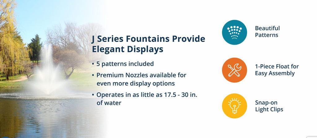 Kasco J Series Fountains