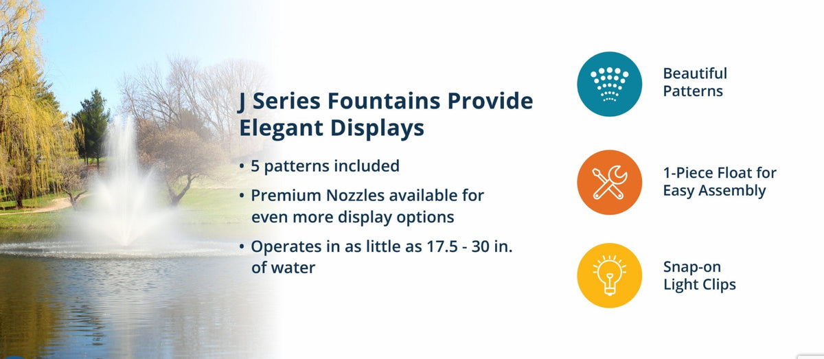 Kasco J Series Fountains