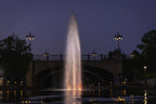 Kasco J Series fountain. Spray Pattern: Redwood
