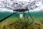Kasco Surface Aerator operating underwater