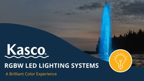 Kasco RGBW18 LED Color Fountain Lighting