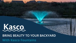 Kasco W25 LED White Fountain Lighting